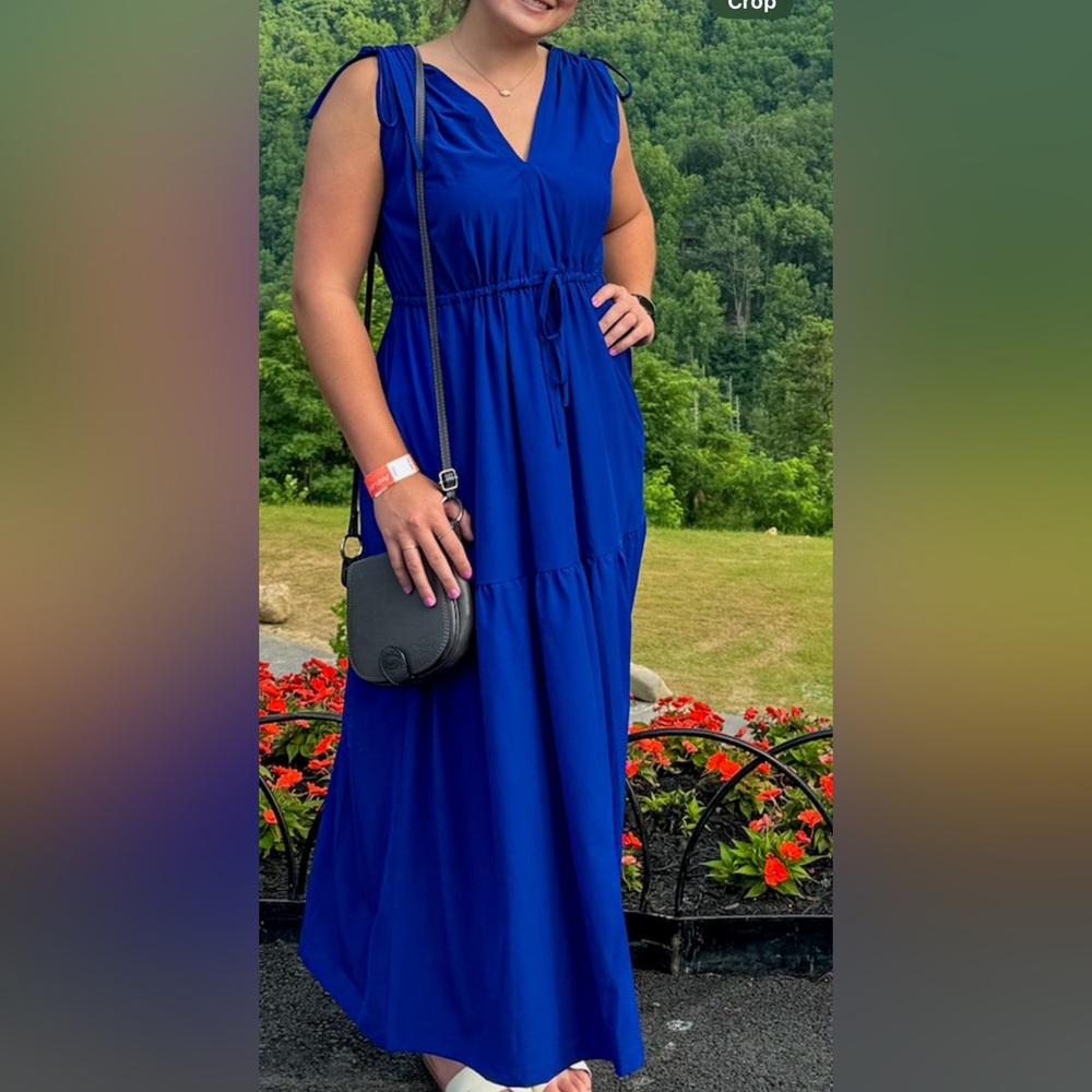 Calvin Klein Blue Midi/ Maxi Dress